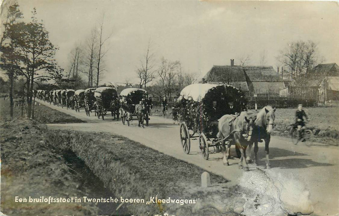 Twente Twentsche boeren Kleedwagens