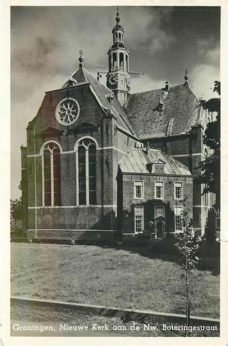 Groningen Nieuwe Kerk aan de NW Boteringstraat