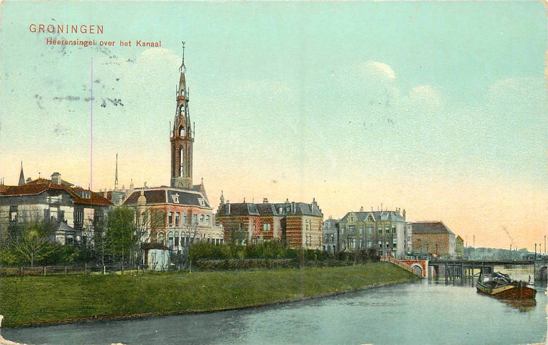 Groningen Heeresingel over het Kanaal