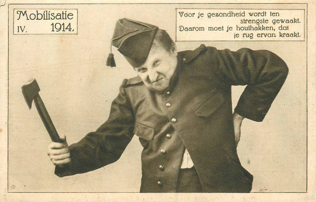 Mobilisatie 1914 Landweerrijmen