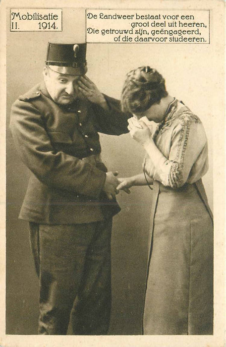 Mobilisatie 1914 Landweerrijmen