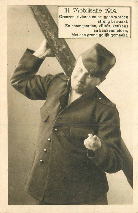 Mobilisatie 1914 Landweerrijmen