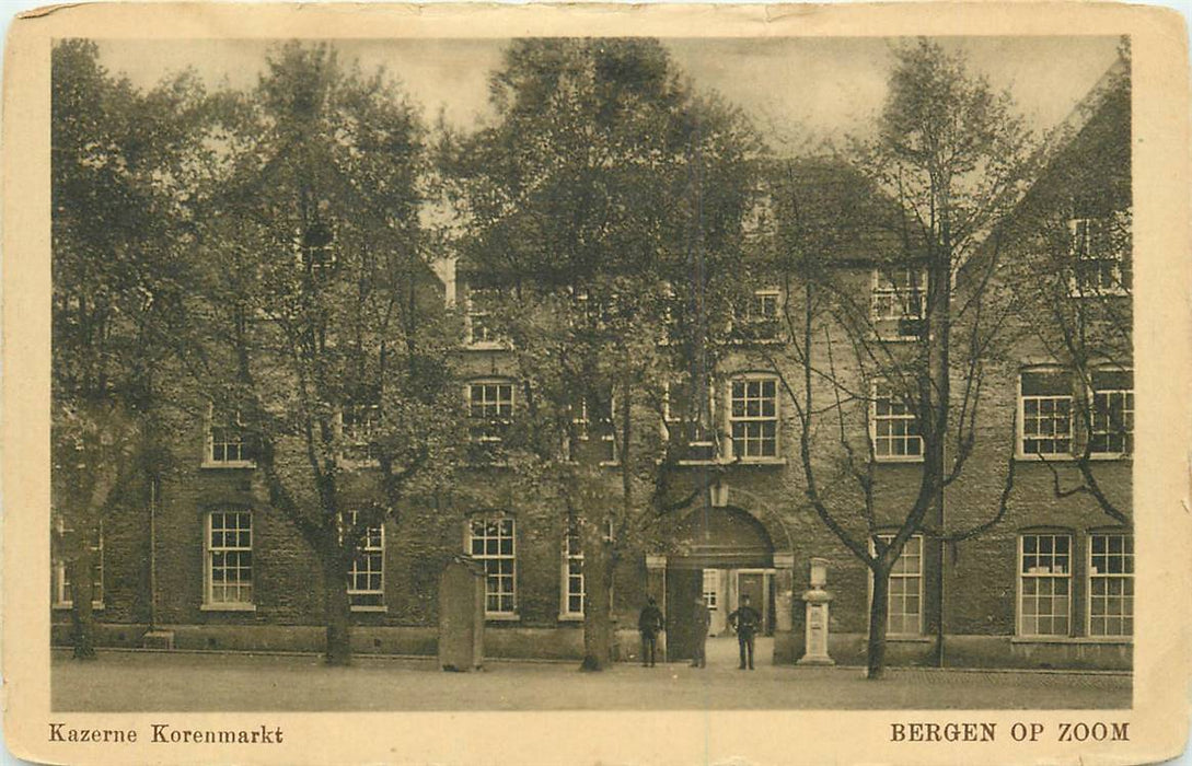 Bergen op Zoom Kazerne Korenmarkt