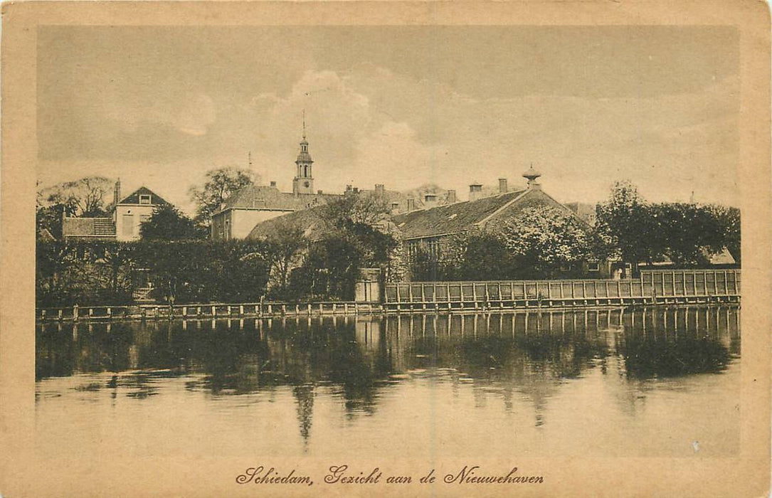 Schiedam Gezicht aan de Nieuwehaven