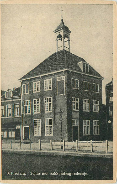 Schiedam Schie met Zakkendragershuisje