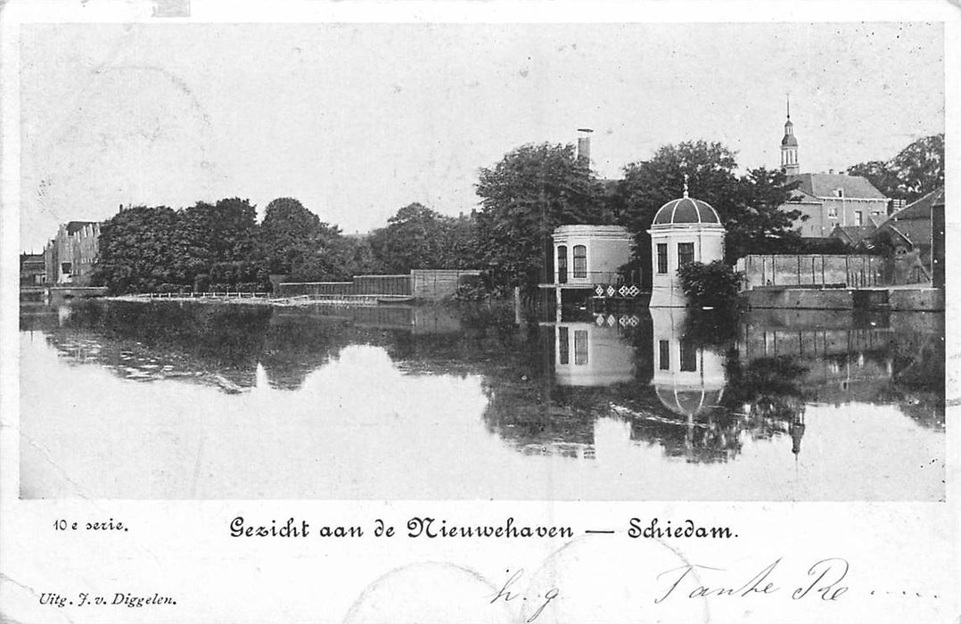 Schiedam Gezicht aan de Nieuwehaven