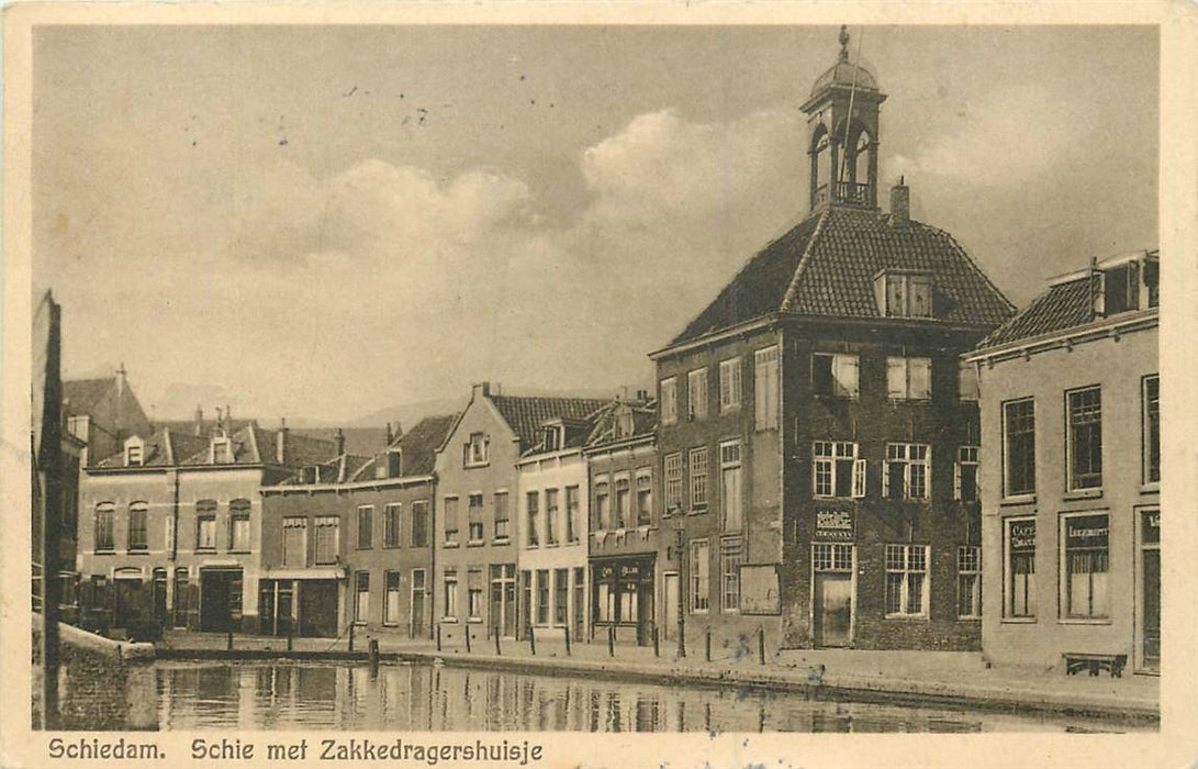 Schiedam Schie met Zakkendragershuisje