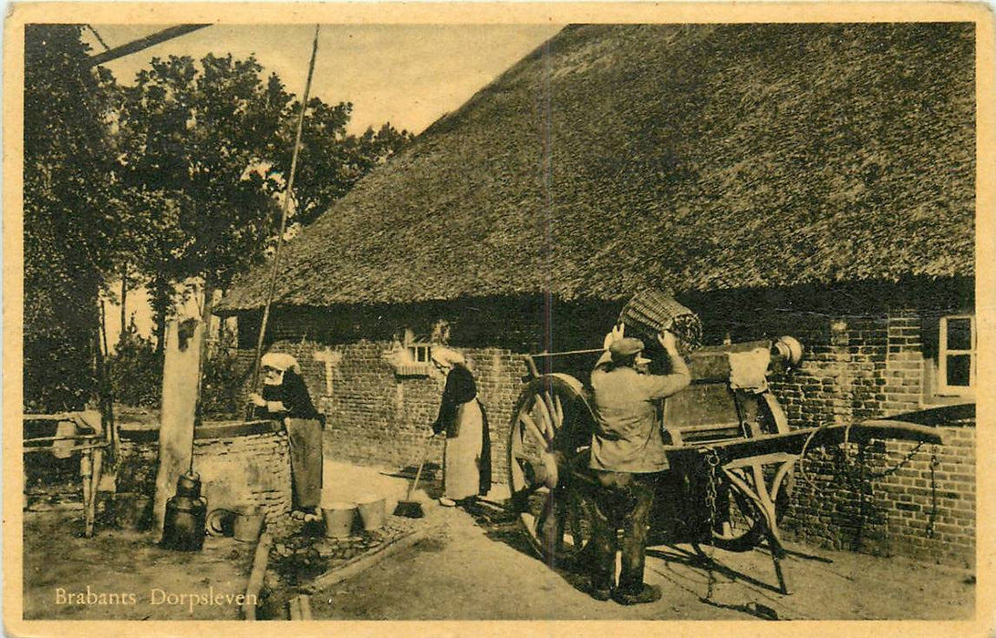 Brabants Dorpsleven Boerderij Waterput Koets