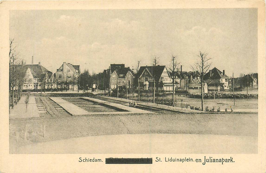 Schiedam St Liduinaplein en Julianapark