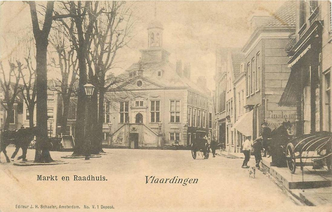 Vlaardingen Markt en Raadhuis