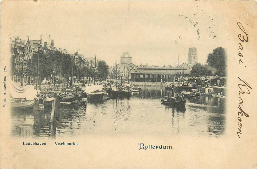 Rotterdam Leuvehaven Vischmarkt