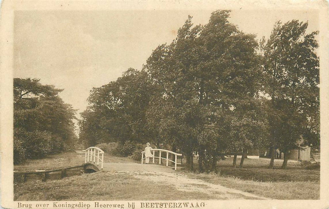 Beetsterzwaag Heereweg Brug over Koningsdiep