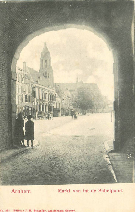 Arnhem Markt van int de Sabelpoort