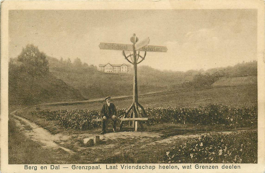 Berg en Dal Grenzpaal