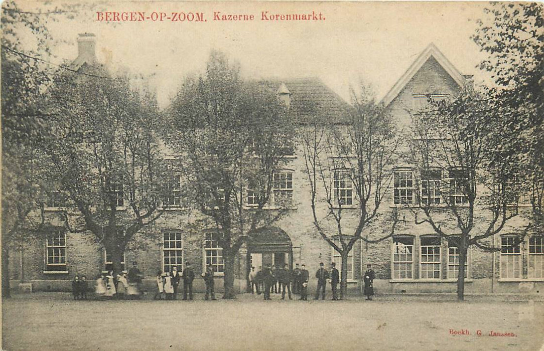 Bergen op Zoom Kazerne Korenmarkt