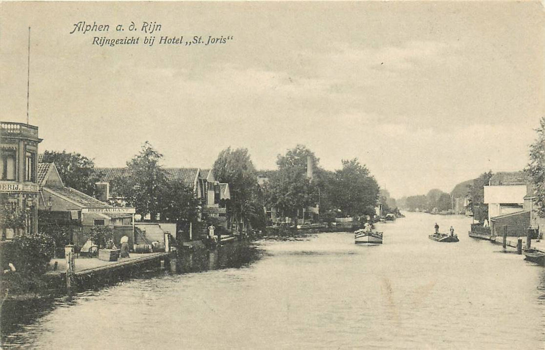 Alphen aan de Rijn Rijngezicht bij Hotel St Joris