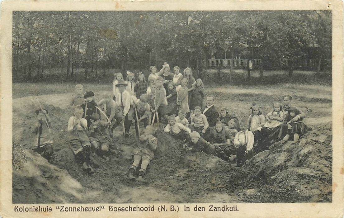 Noord Brabant koloniehuis Zonneheuvel Bosschehoofd In den Zandkuil