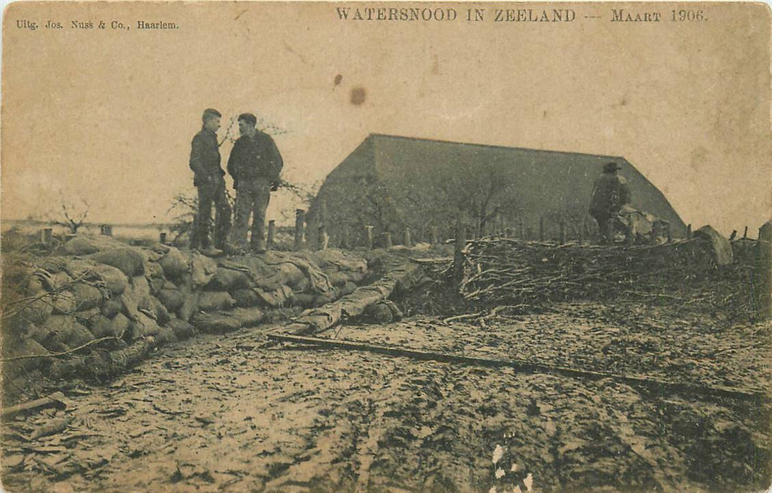 Zeeland Watersnood in Zeeland Maart 1906