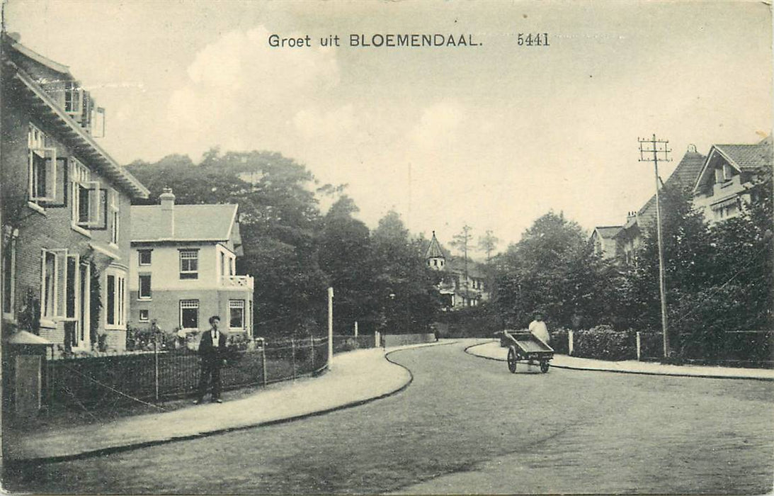 Bloemendaal  Groet uit