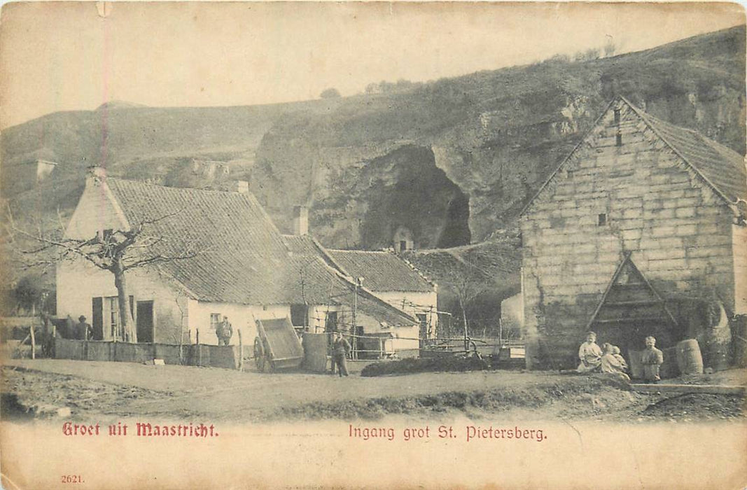 Maastricht Ingang grot St Pietersberg