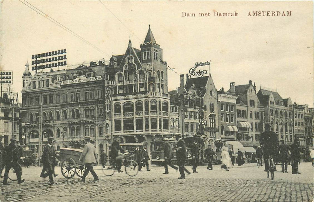 Amsterdam Dam met Damrak