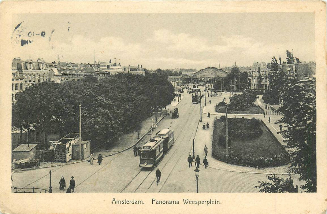 Amsterdam Panorama Weesperplein