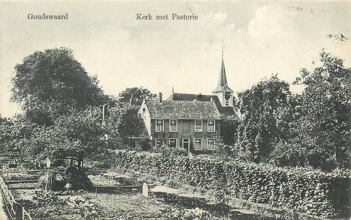 Goudswaard Kerk met Pastorie