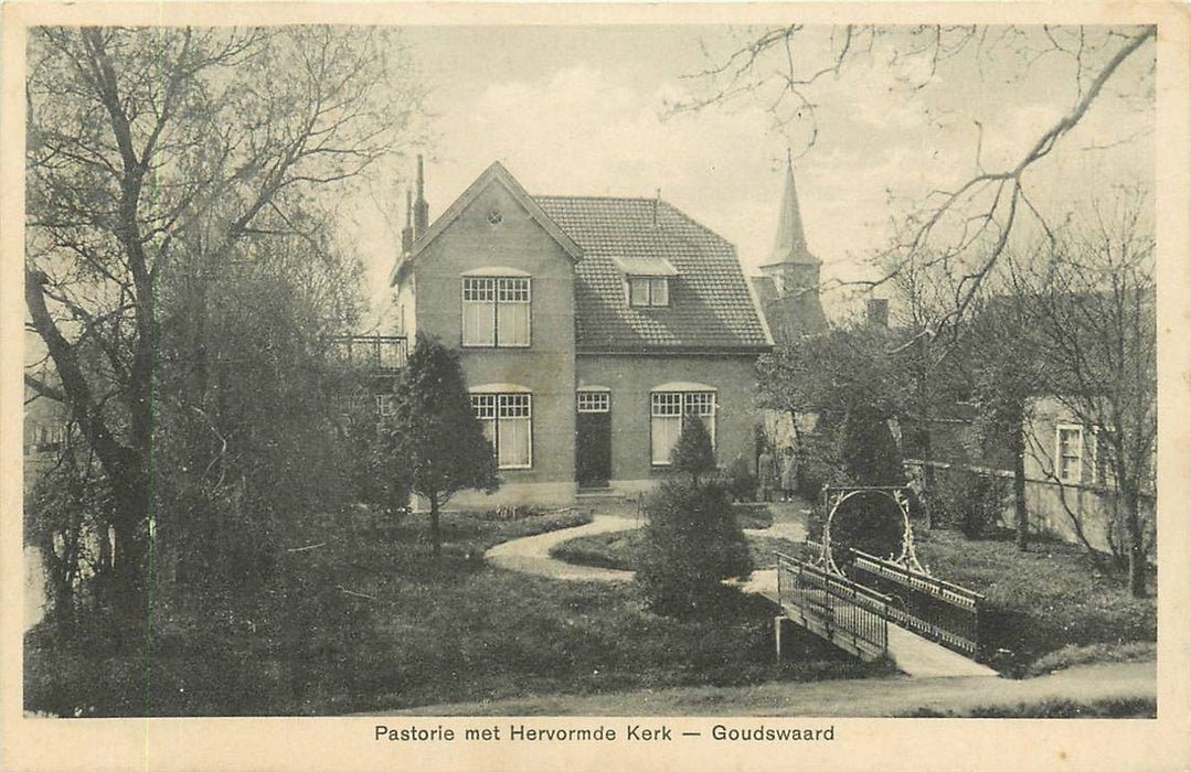 Goudswaard Pastorie met Hervormde Kerk