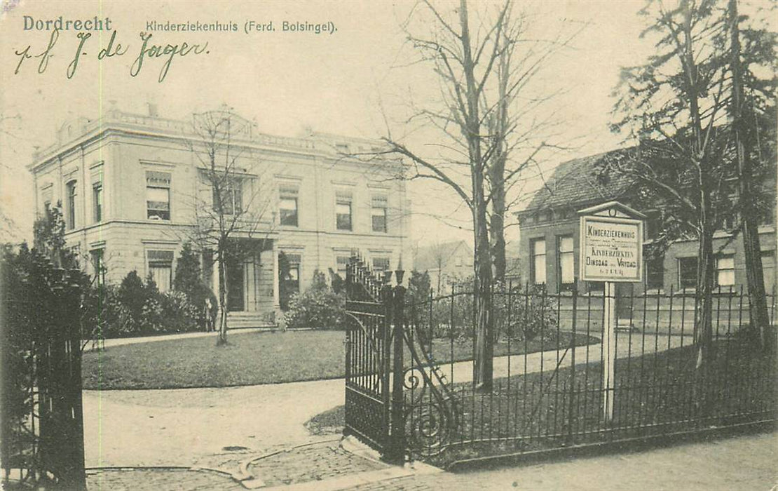 Dordrecht Kinderziekenhuis Ferd. Bolsingel