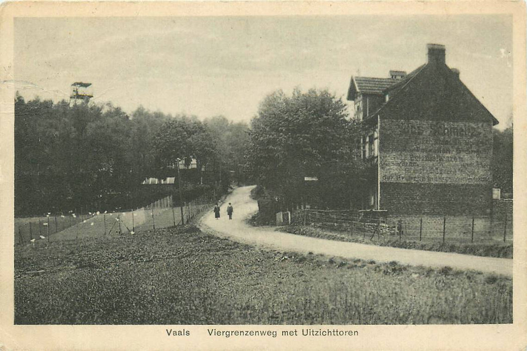 Vaals Viergrenzenweg met Uitzichttoren